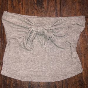 Forever 21 grey tube top